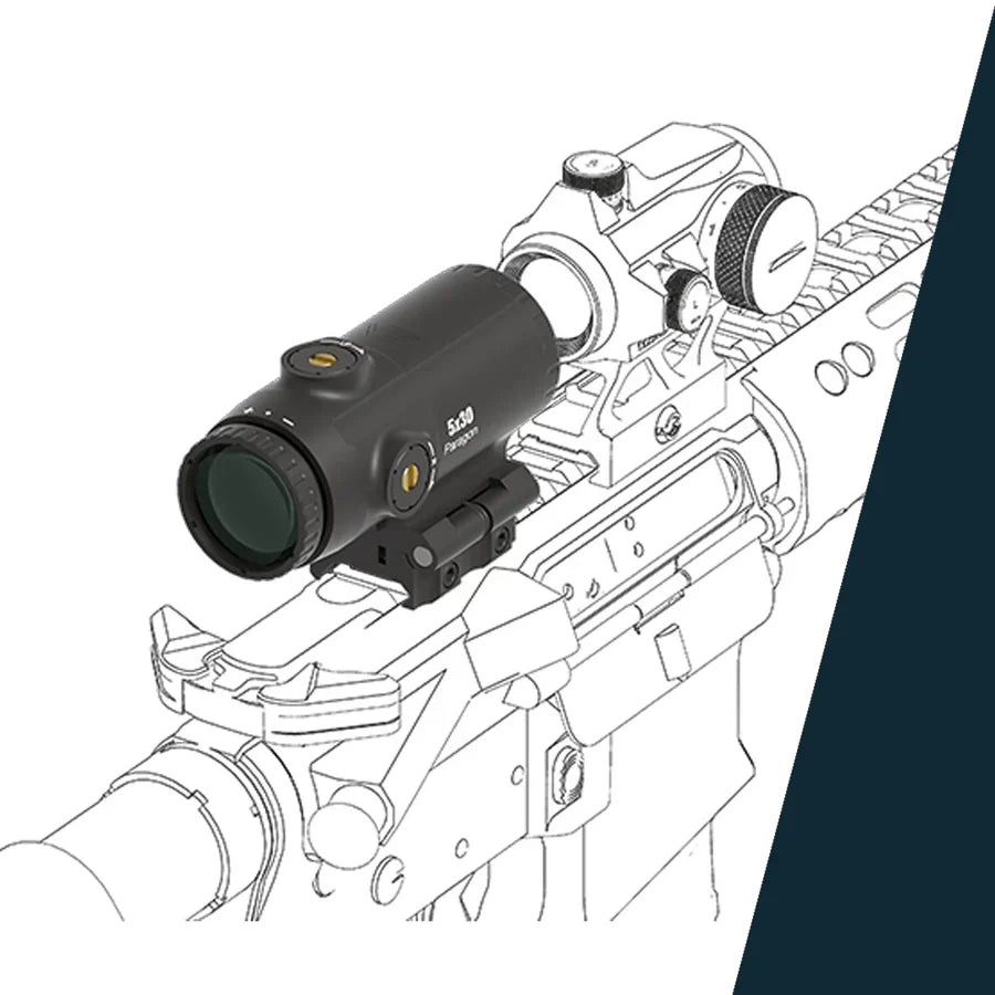 Vector Optics Paragon 5x30 Magnifier Micro