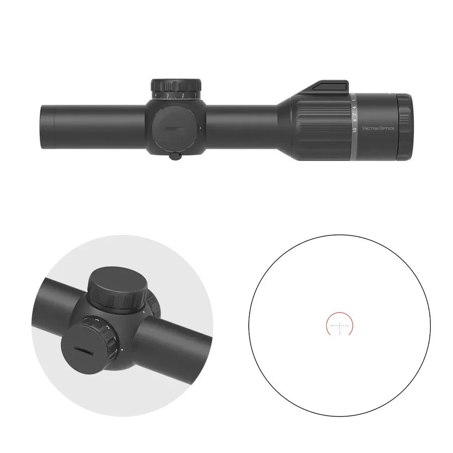 A-8051 A-8054 2点セット Vector Optics Constantine 1-10x24 HD FFP riflescope – CZ Parts