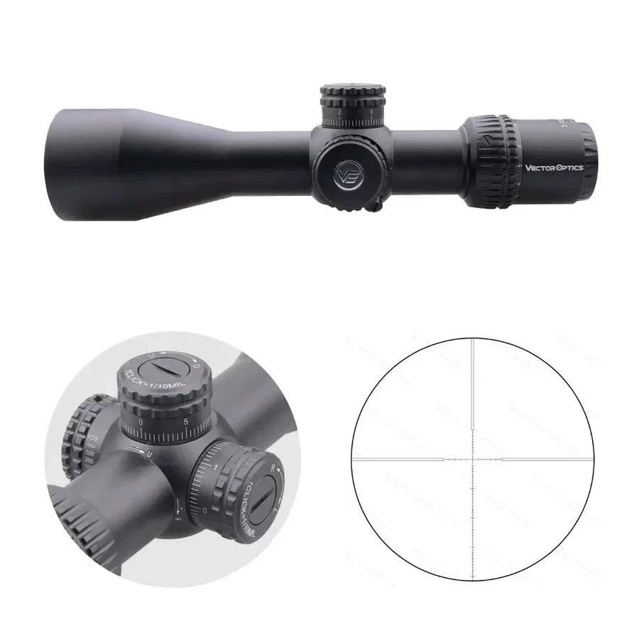 Vector Optics Veyron 3-12x44 FFP compact rifle scope Vector Optics