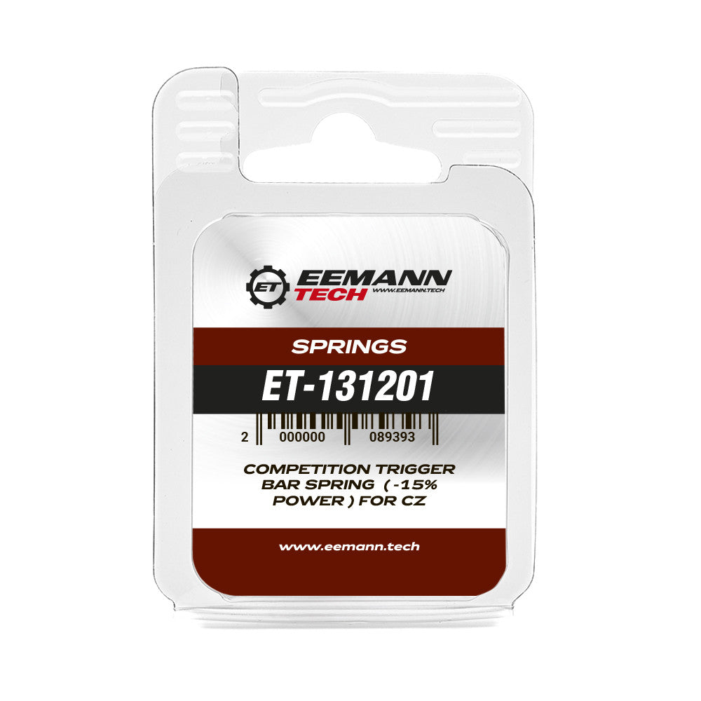 CZ Shadow 2 CZ TS 2 CZ 75B & SP-01 competition trigger bar spring | -15% power