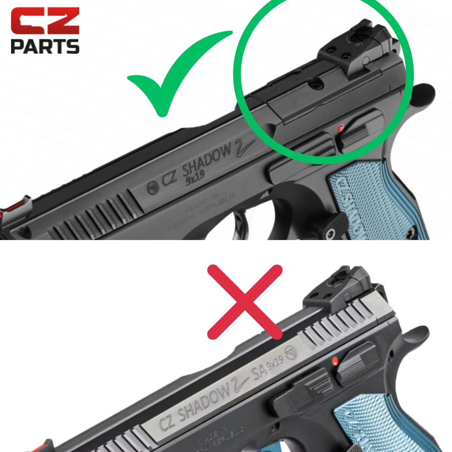 CZ Shadow 2 OR plate | Aimpoint A-CUT footprint