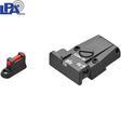 CZ 75B, CZ P-01, CZ 75 SP-01 fully adjustable sight set with fiber optics LPA | type A