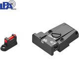 CZ 75B, CZ P-01, CZ 75 SP-01 fully adjustable sight set with fiber optics LPA | type A