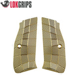 CZ 75 P-01, CZ 75 Compact brass Gridlok grips