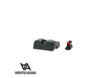 CZ P-10 sights with fiber optic | type A