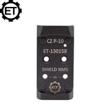 CZ P-10 OR optic plate | Shield RMS, SMS