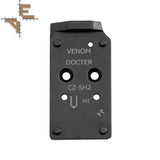 CZ Shadow 2 Optics Ready plate | Vortex Venom footprint Evo Arms