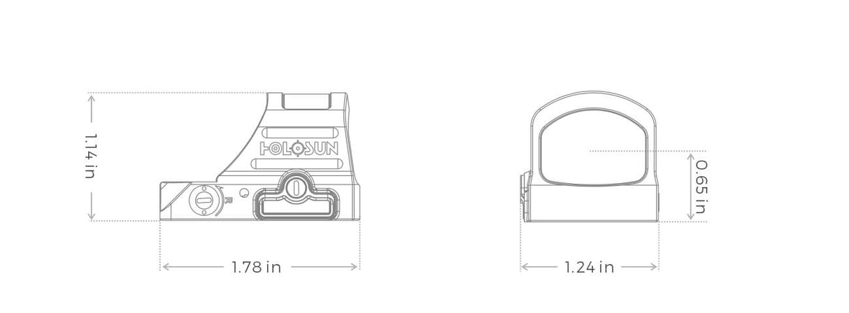 Holosun 407C X2 GR Holosun
