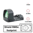 Vector Optics Frenzy-S 1x17x24 MOS Multi Reticle red dot