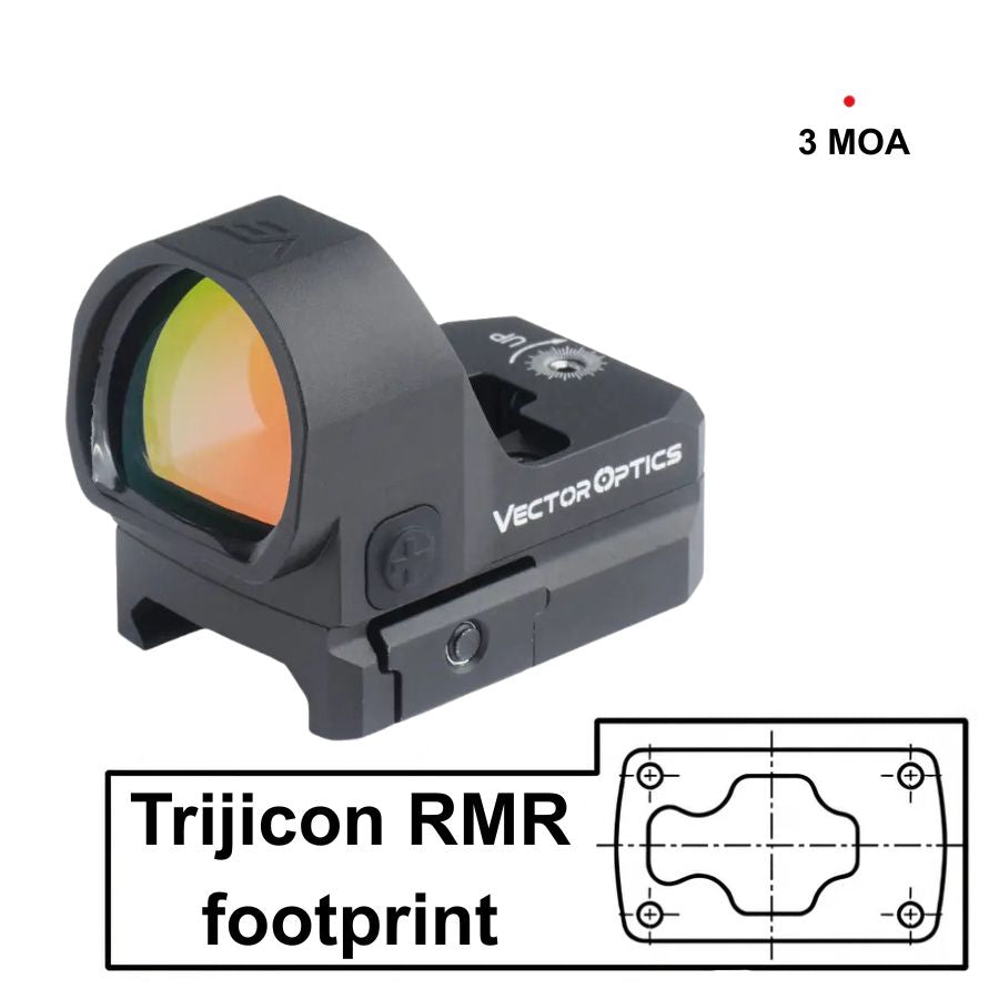 Vector Optics Frenzy 1x22x26 MOS red dot