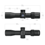Vector Optics Veyron 2-8x32IR compact rifle scope Vector Optics