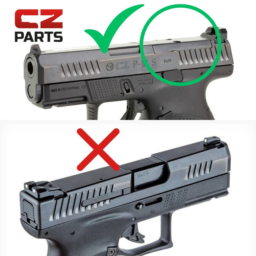 CZ P-10 OR plate | Shield RMSc footprint
