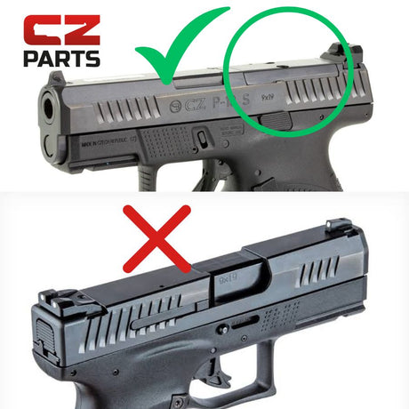 CZ P-10 Optics Ready plate | Trijicon RMR footprint