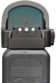 CZ P-10 Optics Ready semi-adjustable sight set | with fiber optics type B