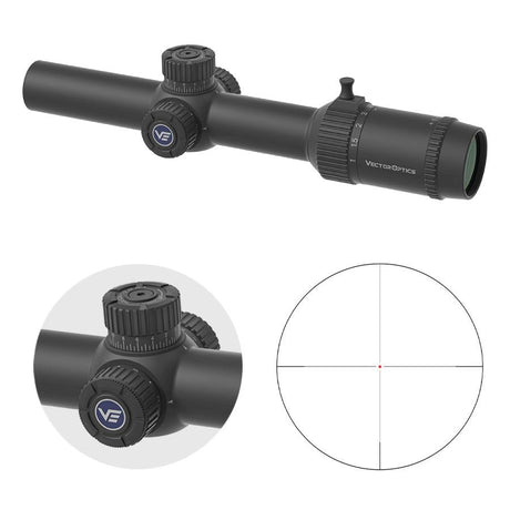 Vector Optics Forester 1-8x24 Fiber SFP rifle scope
